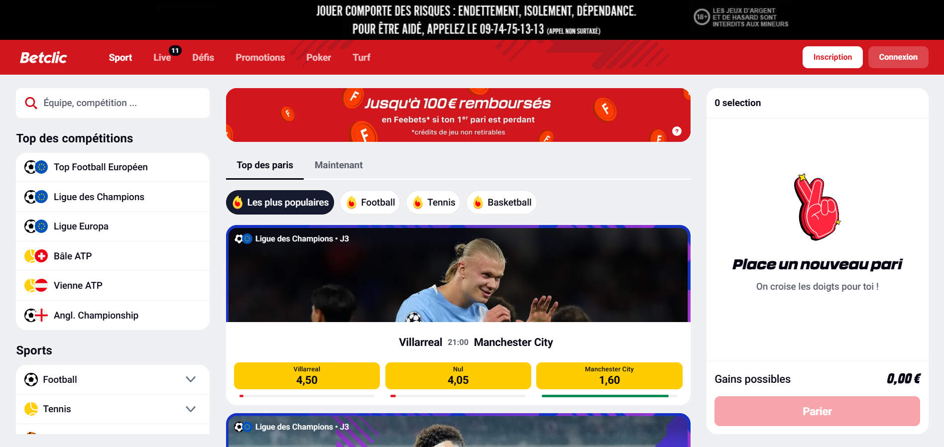 Betclic - Casino sérieux